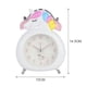thumbnail image 2 of Reloj despertador de dibujos animados para niños y estudiantes, reloj despertador con campana, escritorio para niños, reloj de mesa con luz nocturna, relojes de aguja, regalos de cumpleaños, 2 of 8