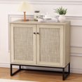 thumbnail image 1 of Buffet Bahut Armoire de Rangement, Table Console d'Accent pour Cuisine, Entrée, 1 of 1