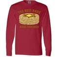thumbnail image 3 of Inktastic Best Dads Make Pancakes Long Sleeve T-Shirt, 3 of 5