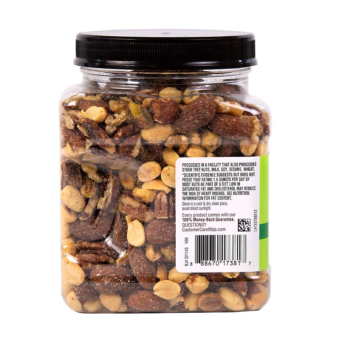 Wellsley Farms Heart Healthy Nut Mix, 20 oz (Pack of 4)