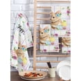 thumbnail image 2 of Easter Rabbits Kitchen Dish Towels for Drying Dishes Set of 2, Cute Bunny Faisy Leaf Eggs Spring Colorful Plaid Waffle Weave Microfiber Hand Tea Bathroom Towels Quick Dry & Absorbent Towel 15.7x23.6, 2 of 7