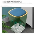 thumbnail image 3 of unbranded Basurero De Abatible Azul Para Hogar Material Ecológico Y Sin Olores Uso, 3 of 8