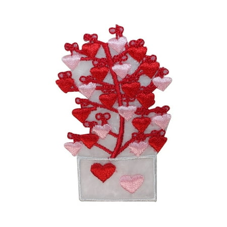 Valentine Love Letters - ID 3224 Valentine's Day Letters Patch Hearts Love Embroidered Iron On Applique