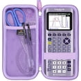 thumbnail image 1 of Funda para calculadora Aproca TI-84 Plus CE, color morado, EVA dura, 1 of 9