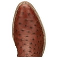 thumbnail image 2 of Tony Lama Men's Mccandles Full Quill Ostrich Brandy Brown Boots 8257, 2 of 2