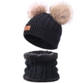 thumbnail image 2 of Yoyauz Baby Winter Cap Scarf Glove Set Kids Winter Cap Winter Knit Beanie Neck Warm Gaiter Scarf Baby Hat & Glove Set Boys & Girls Gifts（1-8 Years Old）, 2 of 6