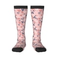 thumbnail image 2 of Lsque Tropical Plants Printed Crew Socks Men's Women's LightWeight Thin Casual Calf Socks ,Knee High Socks,Cotton Socks, 2 of 9