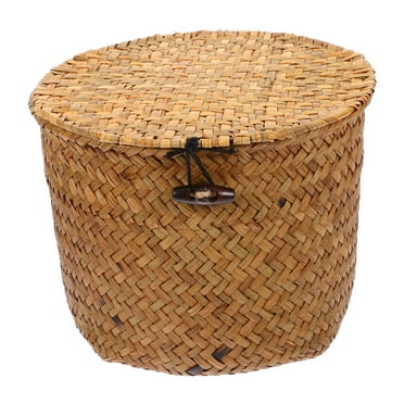 Spatiy Gift Baskets Empty Decorative Storage Baskets Round Storage Basket For Home