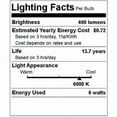 thumbnail image 2 of Eiko 4411LED 9-32V, 6 watt Tractor Lamp with PAR36 LED Screw Terminals-CR-2, 2 of 2