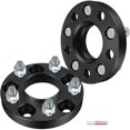 thumbnail image 4 of ECCPP 2X 5x4.5 to 5x4.5 Hub Centric Wheel Adapters Spacers 5x114.3mm 5 Lugs 20mm fits for Ford Mustang 2015 2016 with 14x1.5 Studs, 4 of 6