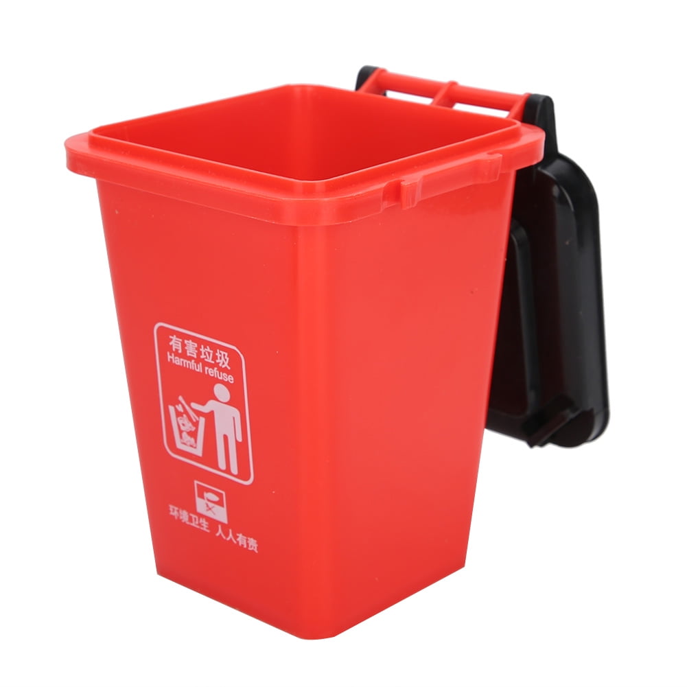 Domqga Trash Can Toy,Garbage Toy,Simulation Trash Can Toy DIY Garbage