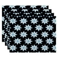 thumbnail image 2 of Simply Daisy 18" x 14" Christmas Stars 1 Geometric Print Placemats, Set of 4, 2 of 2