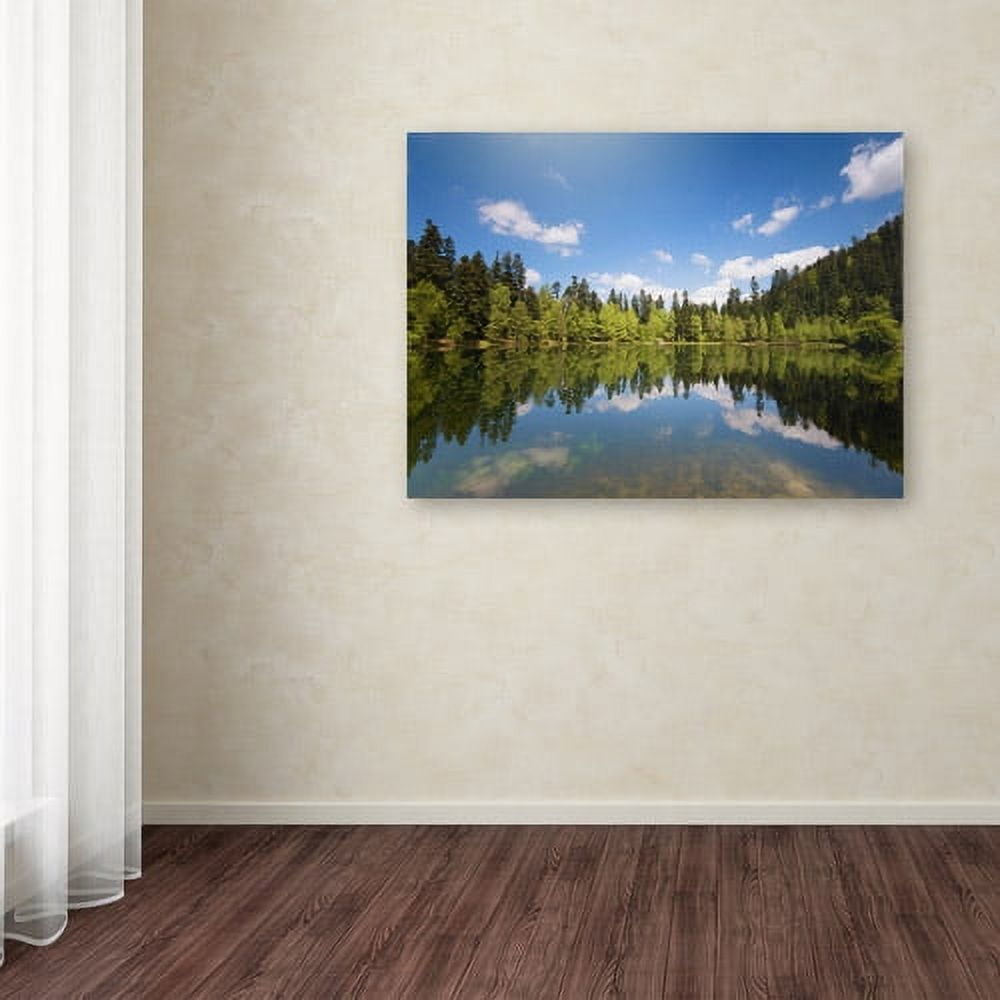 Trademark Fine Art "Lake Maix" Canvas Art by Philippe Sainte-Laudy