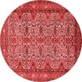 thumbnail image 1 of Ahgly Company Indoor Round Persian Red Traditional Area Rugs, 5' Round, 1 of 4