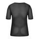 thumbnail image 5 of Playera Elvqul de Caballero Casual Negro de Color Sólido Manga Corta Cuello Redondo, 5 of 6