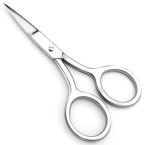 Utopia Care Tijeras para cejas Tijeras pequeñas para hombres y mujeres - Tijeras para el pelo de la nariz para el cuidado del bigote Barba Pestañas Recorte del pelo de las orejas - Acero inoxidable pr