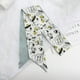 thumbnail image 4 of Fashion Hair Ribbon Summer Print Floral Slik Scarf Long Bow Bandana Korean Ponytail Holder Women Girls Head Hair Accessories, 4 of 4