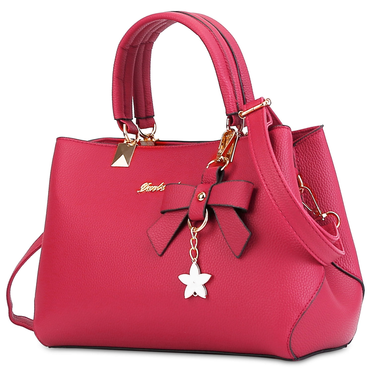 Women Handbags, LargeCapacity Crossbody Bags Ladies Shoulder Bag, Red