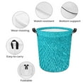thumbnail image 4 of Water Ripple Light Blue Laundry Basket Storage Basket Controller Clothes Organizer Bin Waterproof, 4 of 8