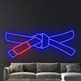 thumbnail image 3 of Handmadetneonsign Karate Neon Sign, Karate Kid Led Sign, Martial Art Led Light, Karate Woman Neon, 3 of 5