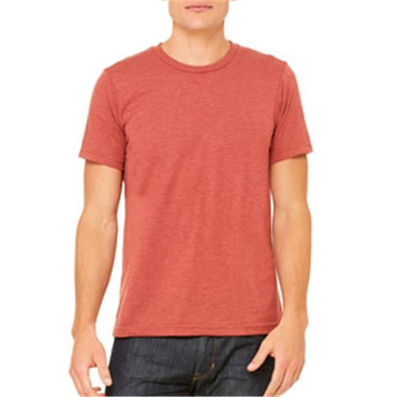 Canvas 3413 Unisex Triblend Short-Sleeve T-Shirt - Clay - Extra Large