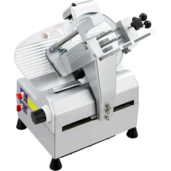 BeesClover Commercial Meat Slicer, 550W High Power Pure Copper Motor, Meat Cutter with 320mm Detachable Blade, Child Safety Lock, for Household and Commercial Use