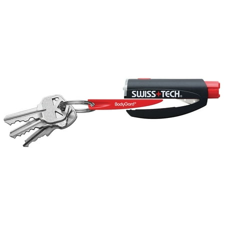BodyGard Auto Emergency Escape Tool with Glass Breaker, Seat Belt Cutter, Black w/Red Trim, 3-in-1