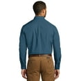 thumbnail image 2 of Port Authority Long Sleeve Carefree Poplin Shirt. W100, 2 of 4