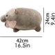 thumbnail image 5 of Muñeco Hipopótamo Dibujos Animados Peluche Juguete Suave para Pequeños Wdftyju, 5 of 9