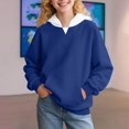thumbnail image 7 of Mercatoo Cute Hoodies for Teen Girls Boys Trendy Pullover Hoodie Long Sleeve Preppy 𝐇ooded Sweatshirts Aesthetic School Tops, 7 of 7