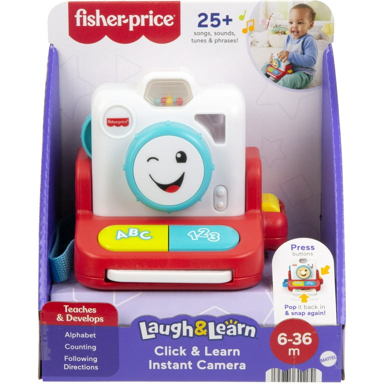 Fisher Price - Laugh & Learn Click & Learn Instant Camera