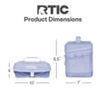 thumbnail image 5 of RTIC 8-Can, 5 Qt, Collapsible Soft Cooler with Bottle Opener, Periwinkle, 5 of 9