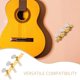 thumbnail image 3 of CRAFTHROU 2Ud Piezas De Guitarra Con Afinadores De Abierto Para Uso Diario Acústico Y Ukelele, 3 of 6
