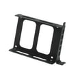 thumbnail image 4 of Soporte de montaje doble para SSD, bandeja para disco duro de 2,5", soporte para SSD, bahía para unidad HDD, fácil de instalar, montaje metálico Negro, 4 of 8
