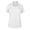 White, variant on Monterey Club Women's Radiance Solid Zip Collar Golf Polo Shirt #2442