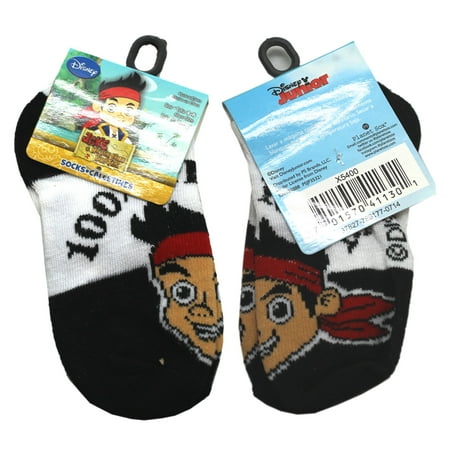 

Jake and the Never Land Pirates 100% Pirate Black/White Kids Socks (2 Pairs)