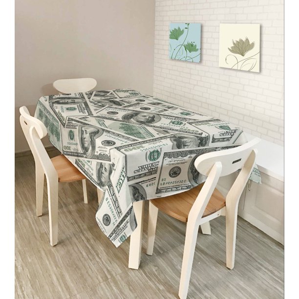 Couverture de Table à Manger Rectangle Polyester Pique-Nique Fête Décoration de la Maison