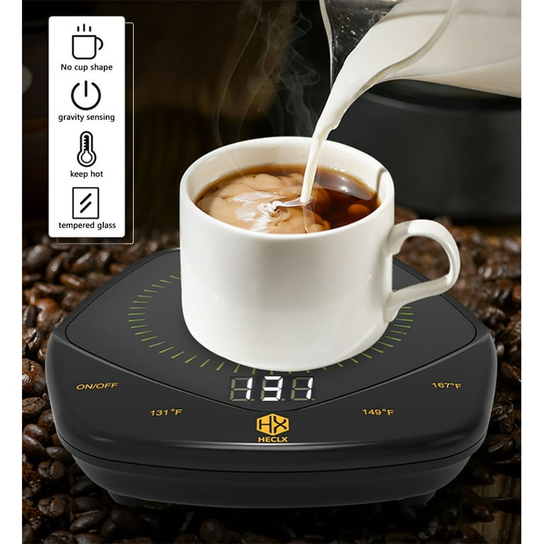 Coffee Mug Warmer Auto Shut Off for Desk, 3 Temperature-Controlled