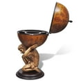 thumbnail image 6 of vidaXL 1 Piece Globe Bar Wine Stand Atlas Design 16.5x16.5x33.5 Inches, 6 of 6