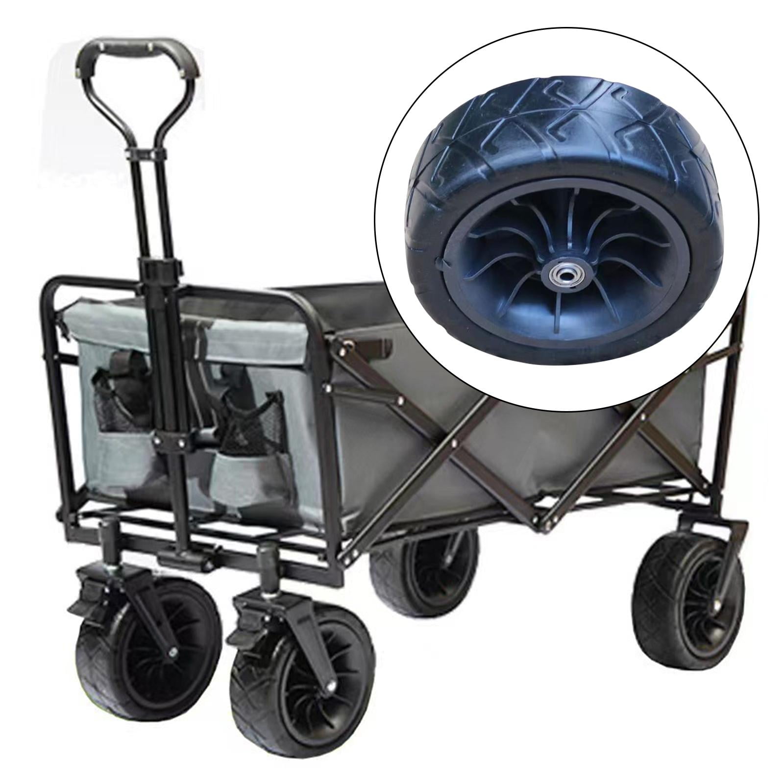 Replacement Wheel for Wagon Cart Outdoor Camping Wagon Accessory Attachment