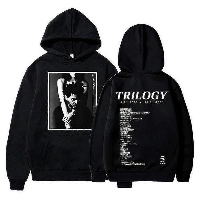 Chandail à Capuchon Graphique de Musique The Weeknd Trilogy
