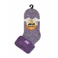 thumbnail image 2 of Heat Holders - Ladies Non Slip Thermal Low Cut Ankle Slipper Bed Socks with Grips, 2 of 2