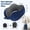 Blue, variant on Blue Memory Foam Travel Neck Pillow with Accessories for Airplane Travel