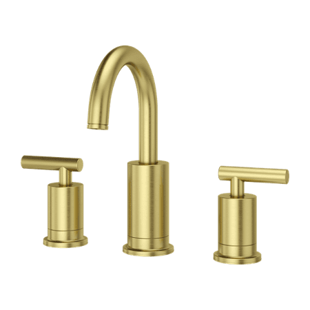 Pfister LG49-NC1 Contempra 1.2 (GPM) Widespread Bathroom Faucet with Pop-Up Drain Assembly - Brushed Gold