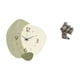 thumbnail image 5 of Reloj de pared,Reloj de pared silencioso Reloj de pared nórdico Decoración del hogar,Figuras de búho,Figuras de búho,animales artificiales,artesanías,decoración del hogar,Figura en, 5 of 8