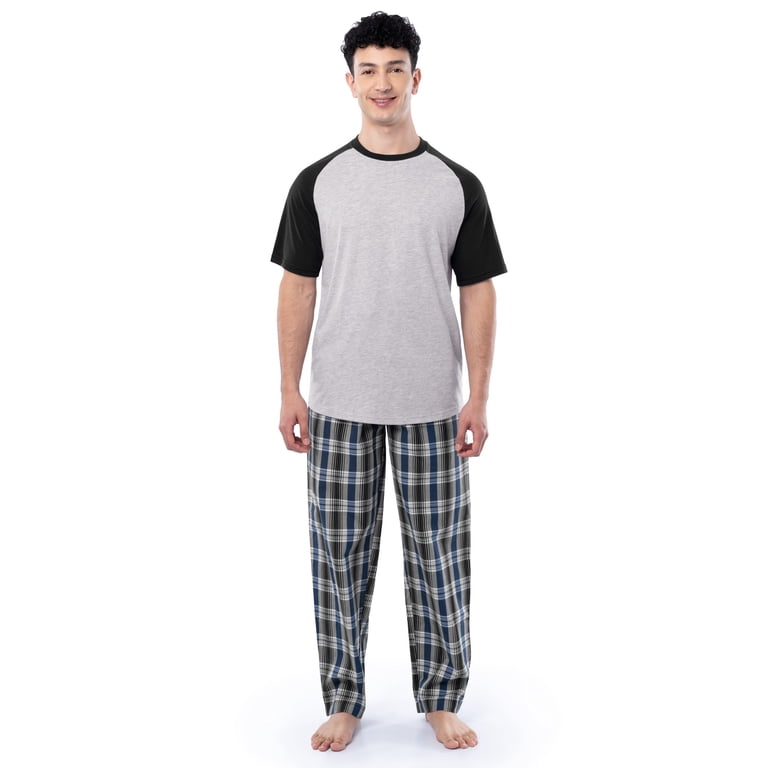 Fruit of the Loom Men's Raglan Pajama Sleep Set photo 1
