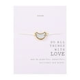 thumbnail image 1 of Fiudx Pulsera de Tarjeta para Mujer, Pulsera Europea con Tarjeta de Bendición para Maestras, Pulsera con Cadena, Pulsera Diy, 1 of 2
