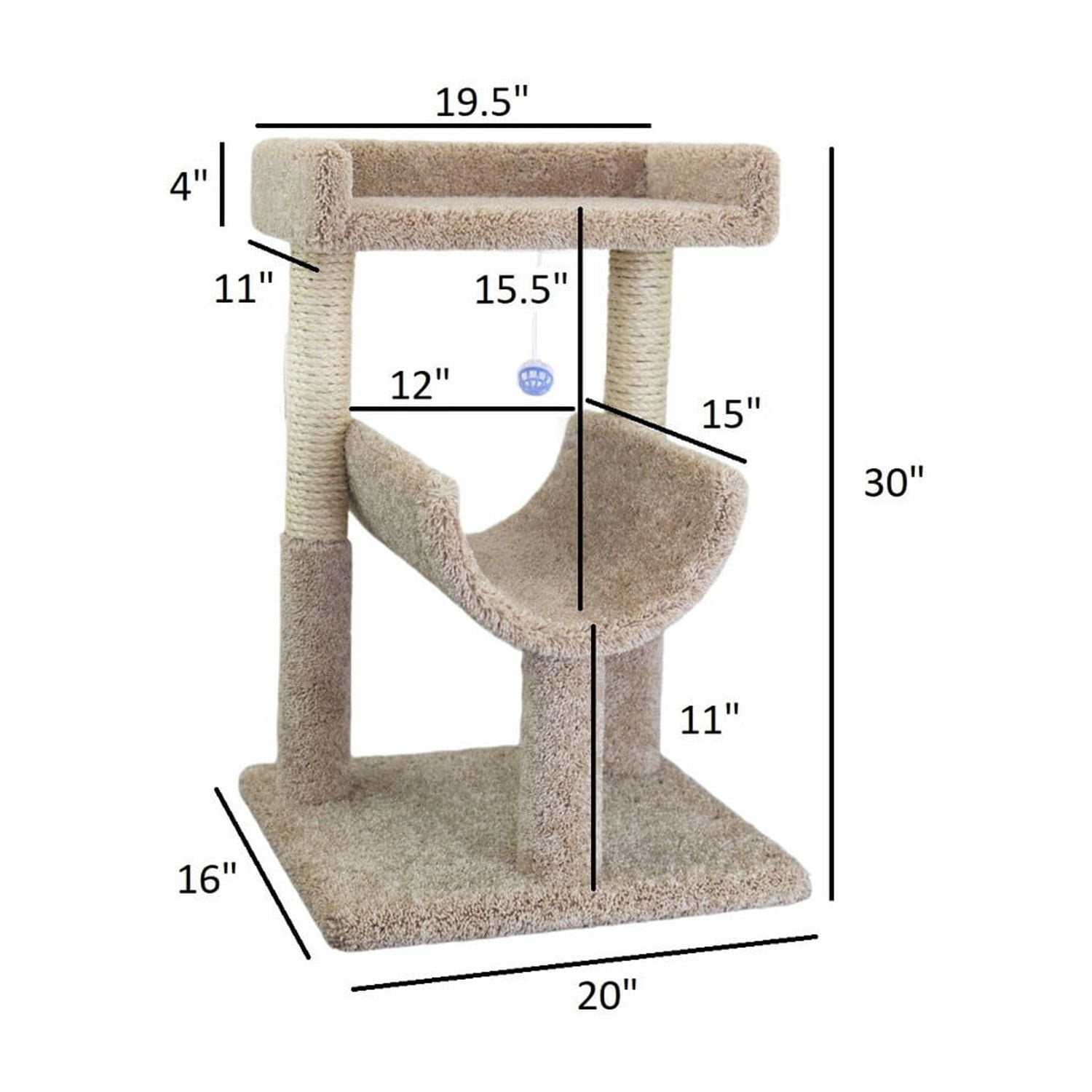 New Cat Condos Large  Perch