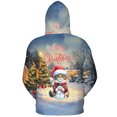 thumbnail image 2 of Merry Christmas Meowy Catmas Xmas Noel Maine Coon Santa Snowman All Over Print 3D Hoodie Unisex Merch Hoodies Cat Lover Kitten Owner Gifts - 13016, 2 of 6