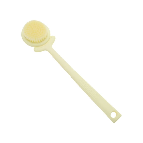 Unique Bargains 1 Pc Sunflower Long Handle Bath Brush Back Scrubber Yellow